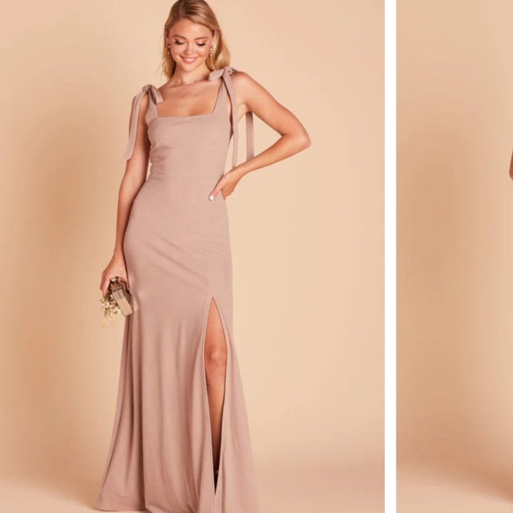 Birdy Grey Alex Taupe Bridesmaid Dress